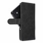 Samsung Galaxy S21 5G Universaletui, Book Handytaschen COMMON book Elegant, Weiches Futter innen  Schwarz