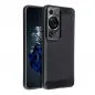 Huawei P60 Hülle Carbon Elegant  Schwarz