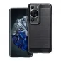 Huawei P60 Hülle Carbon Elegant  Schwarz
