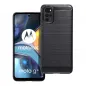 Motorola Moto G22 Hülle Carbon Elegant  Schwarz