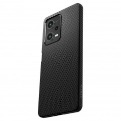 XIAOMI Redmi Note 12 Pro 5G Hülle Spigen  Liquid Air Matt Schwarz