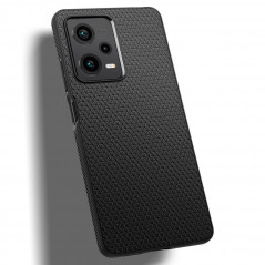 XIAOMI Redmi Note 12 Pro 5G Hülle Spigen  Liquid Air Matt Schwarz