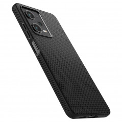XIAOMI Redmi Note 12 Pro 5G Hülle Spigen  Liquid Air Matt Schwarz