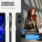 XIAOMI Redmi Note 12 Pro 5G Hülle Spigen  Liquid Air Matt Schwarz