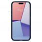 Apple iPhone 15 Hülle Spigen  Liquid Air Navy blau
