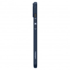 Apple iPhone 15 Hülle Spigen  Liquid Air Navy blau