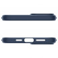 Apple iPhone 15 Hülle Spigen  Liquid Air Navy blau