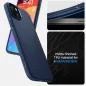 Apple iPhone 15 Hülle Spigen  Liquid Air Navy blau