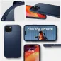 Apple iPhone 15 Hülle Spigen  Liquid Air Navy blau