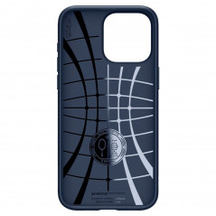 Apple iPhone 15 Pro Max Hülle Spigen  Liquid Air Navy blau