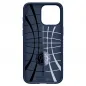 Apple iPhone 15 Pro Max Hülle Spigen  Liquid Air Navy blau