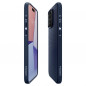Apple iPhone 15 Pro Max Hülle Spigen  Liquid Air Navy blau