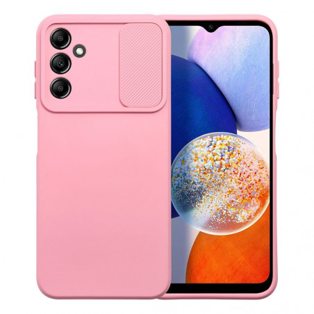 Samsung Galaxy A14 LTE Hülle Slide Hell-Pink