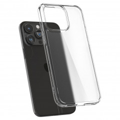 Apple iPhone 15 Pro Hülle Spigen Ultra Hybrid Kristallklar  Durchsichtbar