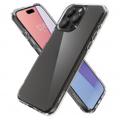 Apple iPhone 15 Pro Hülle Spigen Ultra Hybrid Kristallklar  Durchsichtbar