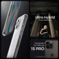 Apple iPhone 15 Pro Hülle Spigen Ultra Hybrid Kristallklar  Durchsichtbar