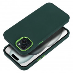 Apple iPhone 15 Plus Hülle FRAME Elegant  Grün