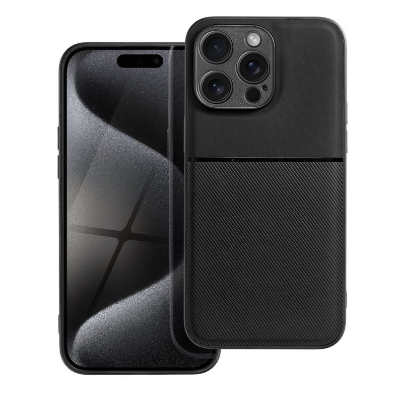Apple iPhone 15 Pro Max Hülle Noble Schwarz