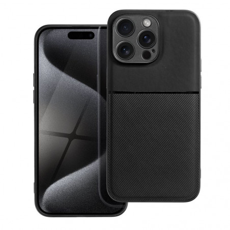 Apple iPhone 15 Pro Max Hülle Noble Schwarz