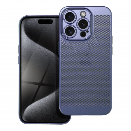 Apple iPhone 15 Pro Hülle Breezy Blau