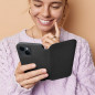 Apple iPhone 15 Pro Book Handytaschen Dual Pocket book Schwarz