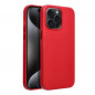 Apple iPhone 15 Pro Max Hülle Leather Mag Cover Elegant  MagSAFE  Rot