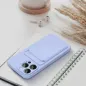 Apple iPhone 15 Pro Max Hülle Card Lila (Violet)