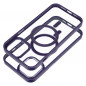 Apple iPhone 12 Pro Max Hülle Color Edge Mag MagSAFE  Tiefviolett