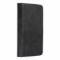 Apple iPhone 12 Universaletui, Book Handytaschen COMMON book Elegant, Weiches Futter innen  Schwarz