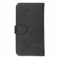 Apple iPhone 12 Universaletui, Book Handytaschen COMMON book Elegant, Weiches Futter innen  Schwarz