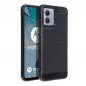 Motorola Moto G13 Hülle Carbon Elegant  Schwarz