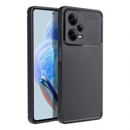 XIAOMI Redmi Note 12 Pro 5G Hülle Carbon premium Elegant  Schwarz