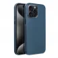 Apple iPhone 15 Pro Max Hülle Leather Mag Cover Elegant  MagSAFE  Indigoblau