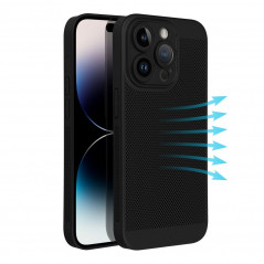 Apple iPhone 15 Pro Hülle Breezy Schwarz