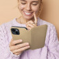 Apple iPhone 15 Plus Book Handytaschen Dual Pocket book Gold