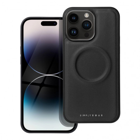 Apple iPhone 14 Pro Max Hülle Roar Mag Morning Elegant  MagSAFE  Schwarz