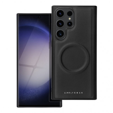 Samsung Galaxy S23 Ultra 5G Hülle Roar Mag Morning Elegant  MagSAFE  Schwarz