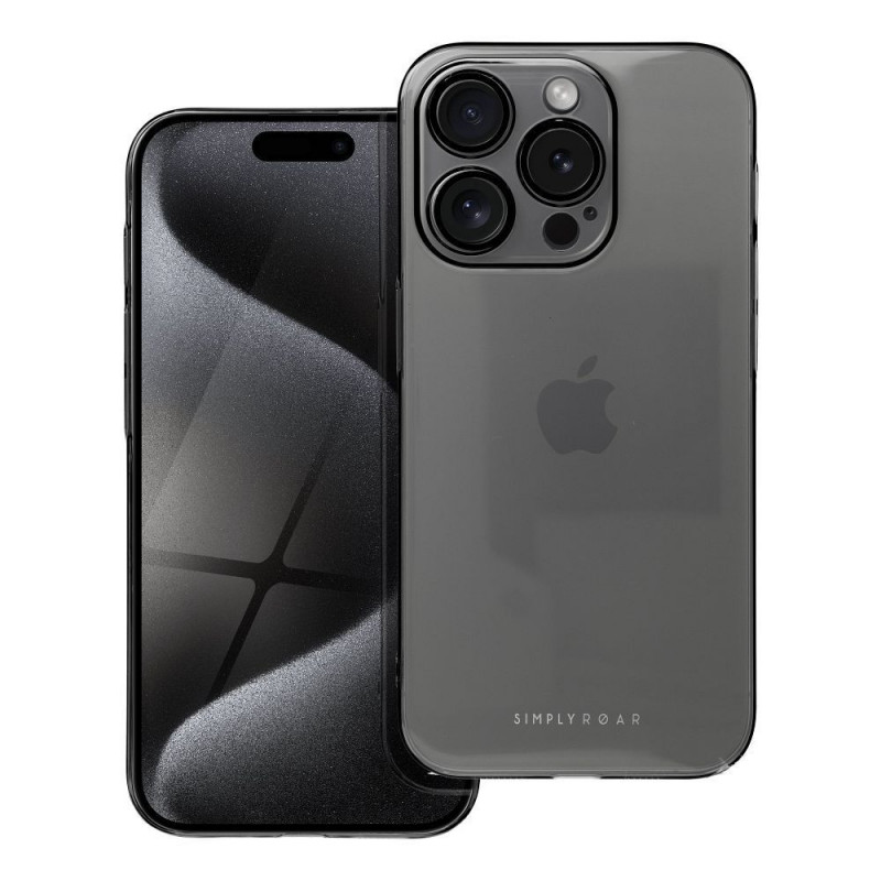Apple iPhone 13 Hülle Roar Pure Simple Fit  Schwarz