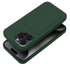 Apple iPhone 15 Pro Max Hülle Card Grün