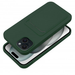Apple iPhone 15 Plus Hülle Card Grün