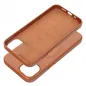 Apple iPhone 13 Hülle Roar Leather Mag Elegant  MagSAFE  Braun