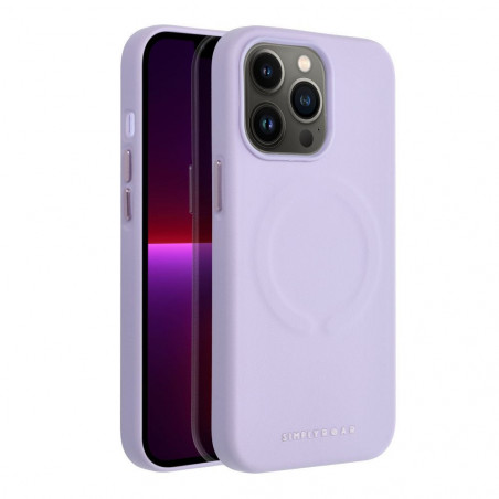 Apple iPhone 13 Pro Hülle Roar Leather Mag Elegant  MagSAFE  Lila (Purple)