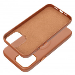 Apple iPhone 13 Pro Max Hülle Roar Leather Mag Elegant  MagSAFE  Braun