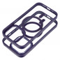 Apple iPhone 14 Pro Hülle Color Edge Mag MagSAFE  Tiefviolett