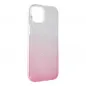 Apple iPhone 15 Plus Hülle Shining Transparent und Pink