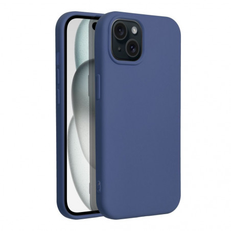 Apple iPhone 15 Hülle Silicone Elegant  Blau