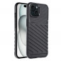 Apple iPhone 15 Hülle THUNDER Schwarz