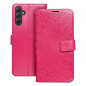 Samsung Galaxy A34 Book Handytaschen MEZZO Book Mandala  Magenta