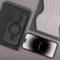 Apple iPhone 15 Plus Hülle Matte Mag Cove MagSAFE  Schwarz