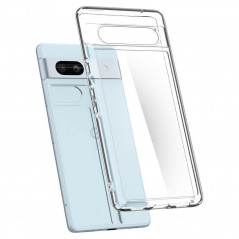 Google Pixel 7a Hülle Spigen Ultra Hybrid Kristallklar  Durchsichtbar